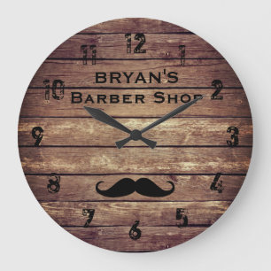 Grande Horloge Ronde Grand cadenas Russe Barber Shop
