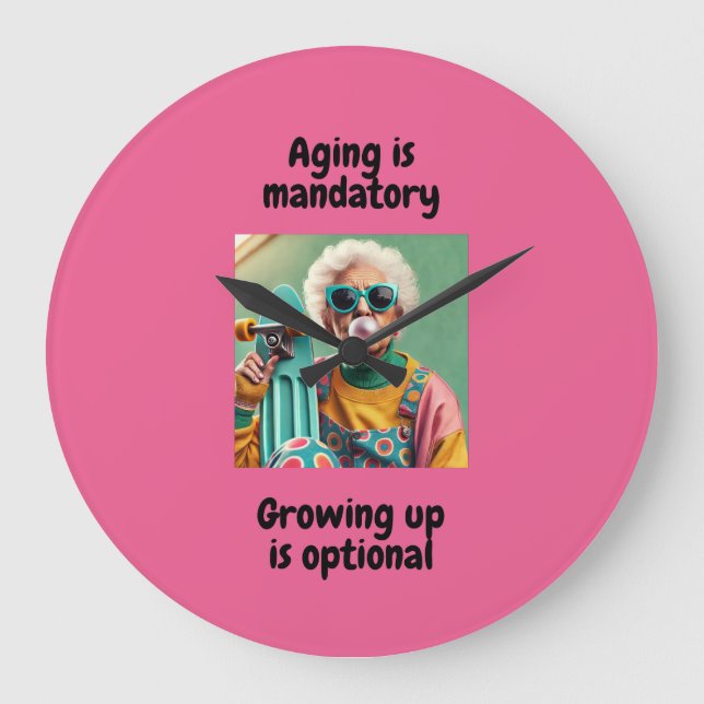 Grande Horloge Ronde Grandissement (Recto)