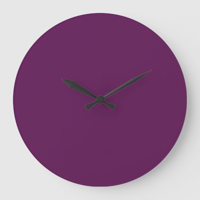 Grande Horloge Ronde Grape purple  (Recto)