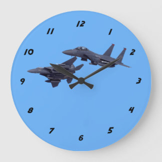 Grande Horloge Ronde Grève Eagles de deux F-15E