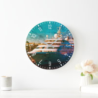 Gros bateau de croisière blanc