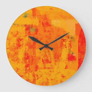 Grande Horloge Ronde Gros plan : Texture naturelle.