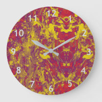 Grunge rouge et or