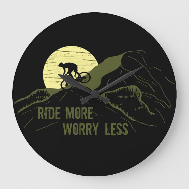 Grande Horloge Ronde Guillemets motivationnels (Recto)