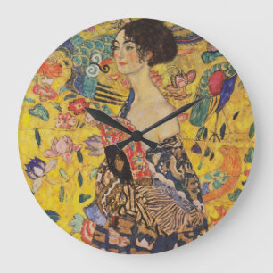 Grande Horloge Ronde Gustav Klimt