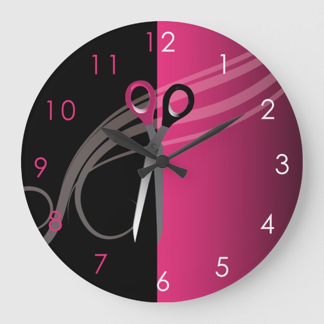 Grande Horloge Ronde Hair Salon Clock (Recto)