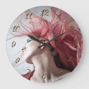 Grande Horloge Ronde Hairtravy clock
