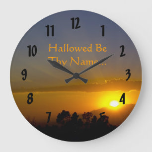 Grande Horloge Ronde Hallow Be Thame Name