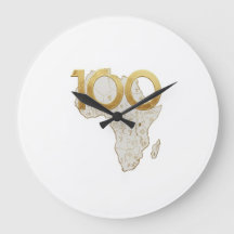 Héritage centenaire d'or de luxe Afrique 100 ans -