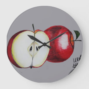 Grande Horloge Ronde Heure de dessin Apple