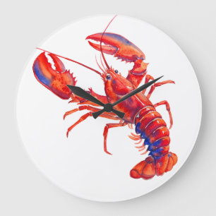 Grande Horloge Ronde Homard