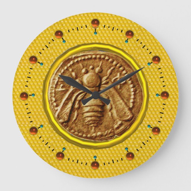 GRANDE HORLOGE RONDE HONEY BEE, BEEKEEPER (Recto)