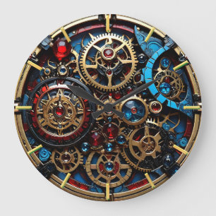 Grande Horloge Ronde horloge, engrenages