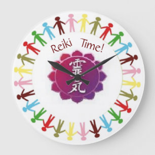 Grande Horloge Ronde Horodateur de Reiki