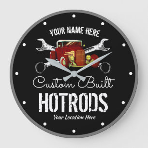 Grande Horloge Ronde Hotrods Custom Built Cars