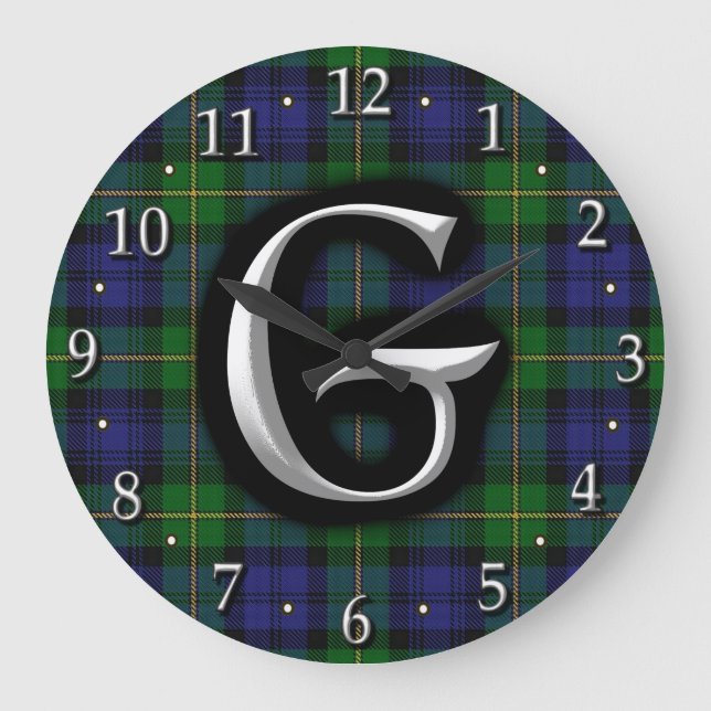 Grande Horloge Ronde House of Gordon Letter G (Recto)