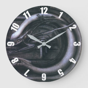 Grande Horloge Ronde HR Giger : Monster Alien