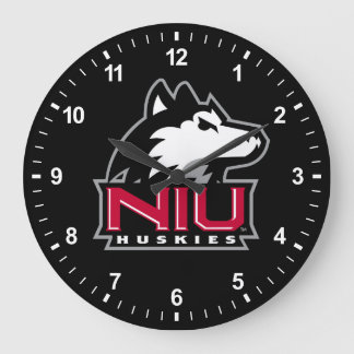 Grande Horloge Ronde Huskies