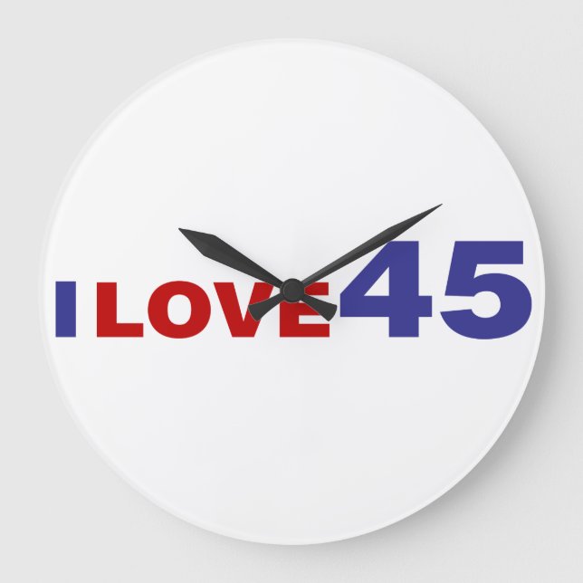 Grande Horloge Ronde I Love 45 (Recto)