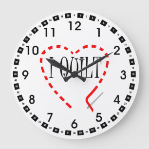 Grande Horloge Ronde I quilt
