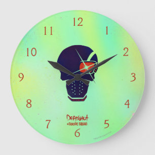 Grande Horloge Ronde Icône principale du peloton   Deadshot de suicide