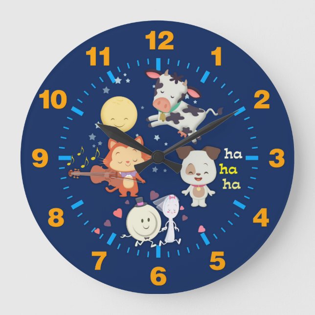 Grande Horloge Ronde Ils ont ddle diddle (Recto)