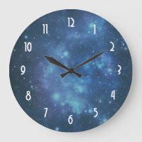 Image cosmique bleue et pourpre de l'espace