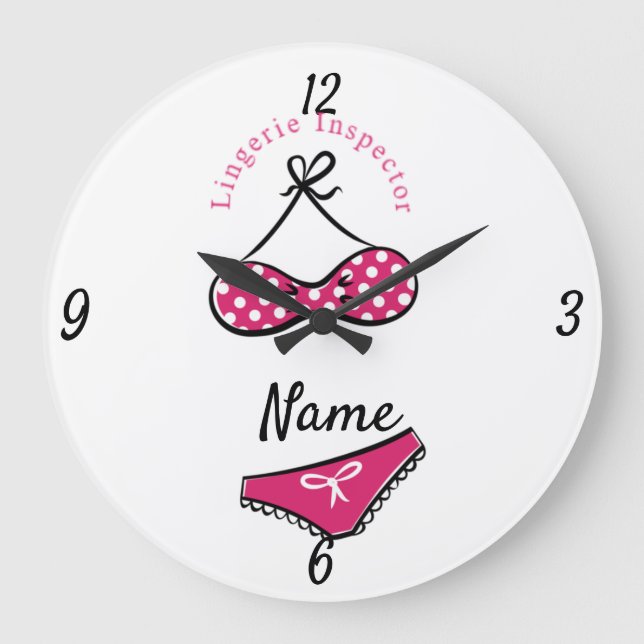Grande Horloge Ronde Inspecteur de lingerie Thunder_Cove  (Recto)