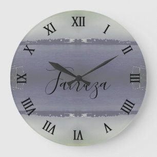 Grande Horloge Ronde Irak ancien Bagdad fleuve forat