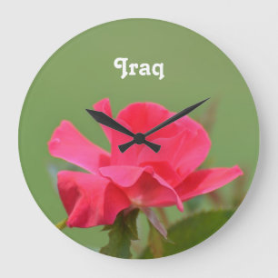 Grande Horloge Ronde Iraqi Rose