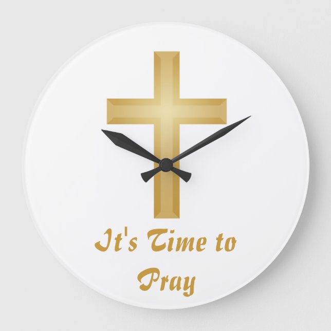 Grande Horloge Ronde It's Time to Pray (Recto)