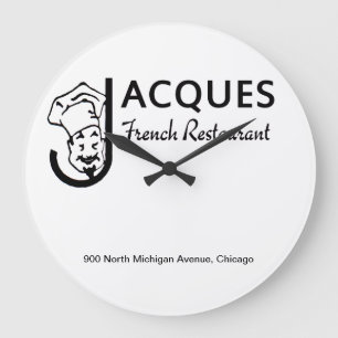 Grande Horloge Ronde Jacques French Restaurant, Chicago, Illinois