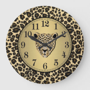 Grande Horloge Ronde Jaguar aux nuances de diamant
