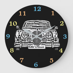 Grande Horloge Ronde Jaguar classique Mk 2 Wallclock