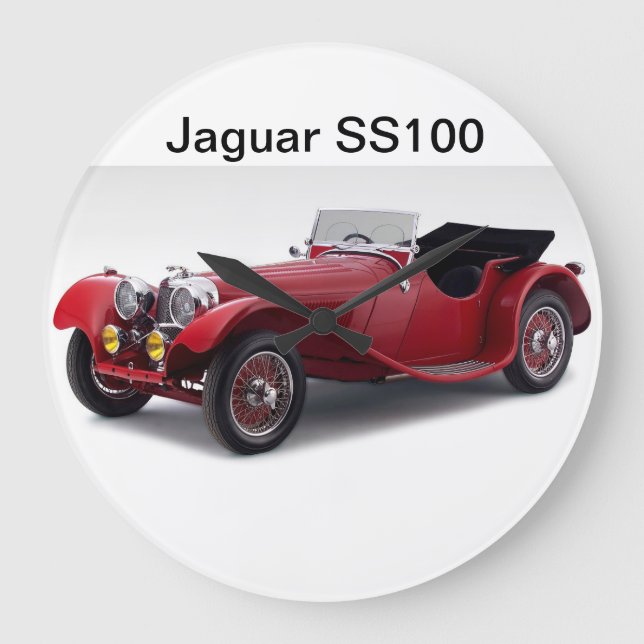Grande Horloge Ronde Jaguar SS100 (Recto)
