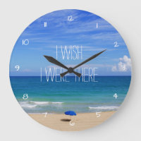 J'Aimerais Être Là - Parapluie De Plage Bleue