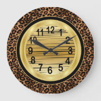 Jaquar Animal Print with Gold Scribble