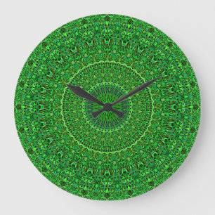 Grande Horloge Ronde Jardin forestier spirituel Mandala
