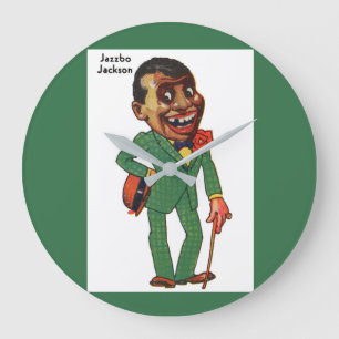 Grande Horloge Ronde Jazzbo Jackson
