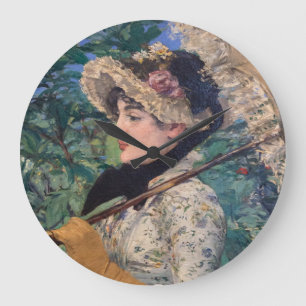 Grande Horloge Ronde Jeanne (Printemps) Par Édouard Manet