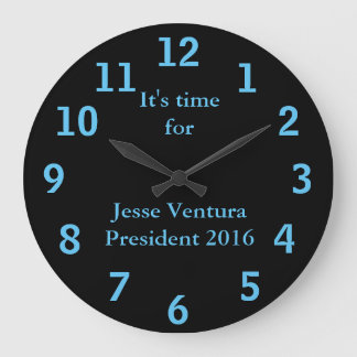 Grande Horloge Ronde Jesse Ventura Président 2016