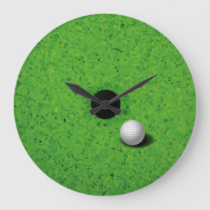 Grande Horloge Ronde Jeu de l'horloge murale de golf