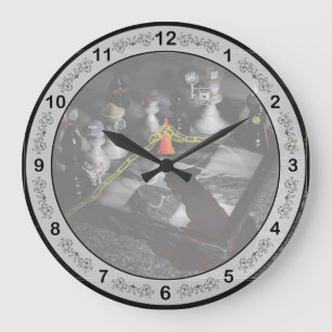 Grande Horloge Ronde Jeux - Échecs - Ce n'est qu'un jeu