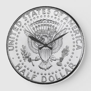 Grande Horloge Ronde John F. Kennedy Half-Dollar
