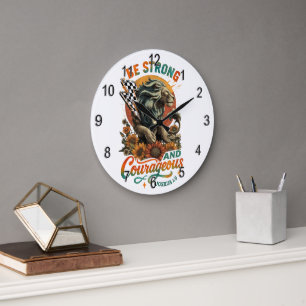 Grande Horloge Ronde Joshua 1:9