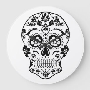 GRANDE HORLOGE RONDE JOUR DE L'ESSENCE DU SUCRE MORT