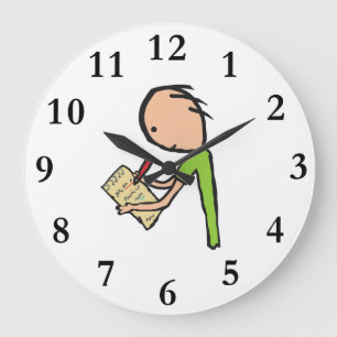Grande Horloge Ronde Journaliste