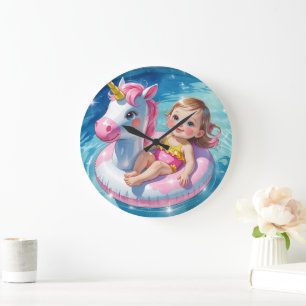 Grande Horloge Ronde Jours de pool