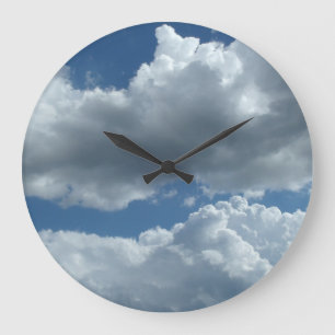 Grande Horloge Ronde Jours nuageux