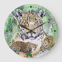 Jungle Jaguar Aquarelle